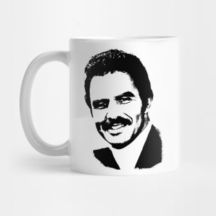 burt reynolds pop art portrait Mug